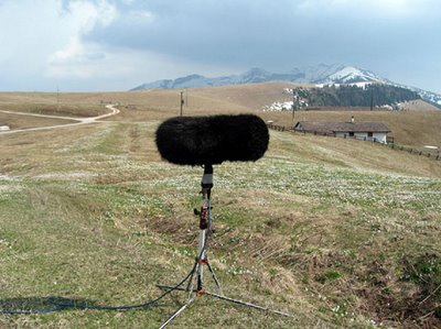 Le micro de Chris Watson, à l'écoute de la nature et du paysage.